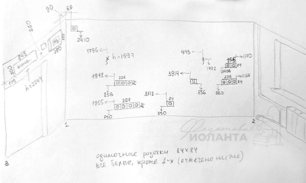Правильная эргономика кухни: полный гид по размерам, расстояниям, высотам и типам планировок 4 Правильная эргономика кухни: полный гид по размерам, расстояниям, высотам и типам планировок 3